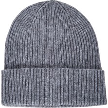Şanal Only Kadın Onlastrid Beanie cc Beanie Hat, Dark Grey Melange, Tek Beden