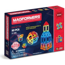 Şanal Magformers Mıknatıslı Basic Set - 50 Parça