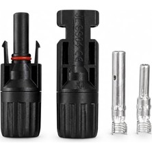 aklow akyoleticaret SS04 Fotovoltaik Güneş Paneli Konnektör Seti, 1000V, 30A, IP67, UL-94V0, Ce Sertifikalı