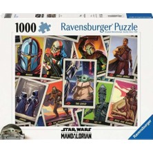 Şanal Ravensburger, 1000P Puzzle Star Wars Mandalorian, Yetişkin Puzzle