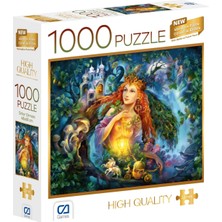 Şanal Ca Games Sırlar Ormanı 1000 Parça 2,2mm Kalınlık 48X68CM Profesyonel Hobi Puzzle Yapboz Serisi