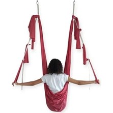 aklow akyoleticaret Nana Aerial Fly Antigravity Profesyonel Swing Gül Kurusu Yoga Hamak Seti