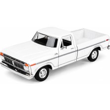 Şanal Motormax 1:24 1977 Ford F-150 Custom Diecast Model Araba, Metal Gövde, Açılabilir Kapılar, Detaylı Iç Mekan, Koleksiyonluk Pickup Kamyonet, Lisanslı Model MM-79386