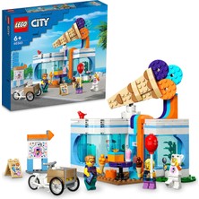 Şanal LEGO City Dondurma Dükkanı 60363 - 6 Yaş ve Üzeri Çocuklar Için Yaratıcı Oyuncak Yapım Seti (296 Parça)