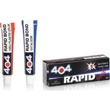 aklow akyoleticaret Hızlı Plastik Çelik 16G 404 10 Rapid Bond Yapıştırıcı Dk Da Yapıştır
