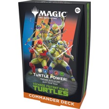 Şanal Magic: The Gathering - Teenage Mutant Ninja Turtles Commander Deck (Turtle Power!)