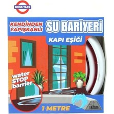 aklow akyoleticaret Kendinden Yapışkanlı Su Kesici Bariyer Duş, Mutfak Tezgahı 1mt, Kapı Eşiği