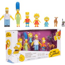 Şanal The Simpsons 175394 Simpsons 6 cm Aksiyon Figürleri Çoklu Pakette Figürler Paketi, Renkli, 6 cm
