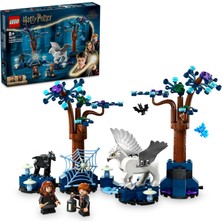 Şanal LEGO Harry Potter Yasak Orman: Sihirli Yaratıklar 76432 – 8 Yaş ve Üzeri Harry Potter Hayranı Kız ve Erkek Çocukları Için Buckbeak ve Thestral Figürü Içeren Yapım Seti, Doğum Günü Hediyesi (172 Parça)