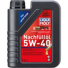 Şanal Liqui Moly Nachfüll-Öl 5W-40 1 Litre Otomotiv Bakım Ürünü