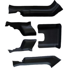 Şanal Ferrous Autoaccessories Dacia Duster ile Uyumlu Oem Halı Koruma Kapağı Kapı Eşiği Plastiği 2018 ve Üstü