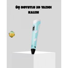 Pileli Store 3D Kalem Ergonomik ve 1.75 mm Filament Destekli Fdm Yazıcı Kalemi