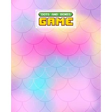 aklow akyoleticaret Dots And Boxes Game: Mermaid Glitter Scales Cover Dots And Boxes Game; A Classic Strategy Game, Large And Small Playing Squares, 120 Pages, Size 8" x 10" By Doreen Keller