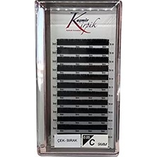 aklow akyoleticaret Çek-Bırak C Kıvrım 0.05 mm 9 Numara Tek Boy