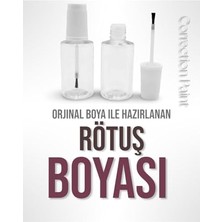 aklow akyoleticaret Honda Forza Pcx NH-B35P Beyaz Yasemin Gri Fırçalı Rötuş Boyası, 30 + 30 ml Çift Şişe