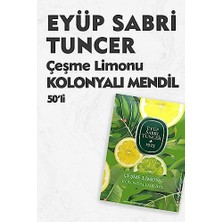 aklow akyoleticaret Çeşme Limonu Kolonyalı Mendil, 50'li