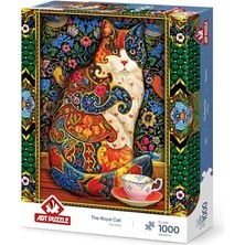 aklow akyoleticaret Asil Kedi 1000 Parça Puzzle