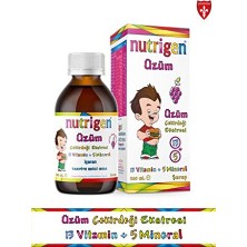 aklow akyoleticaret Nutrigen Üzüm Şurup 200 ml