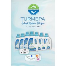 aklow akyoleticaret 7 Al 6 Öde Jel Bulaşık Makinesi Deterjanı 750 Ml, Pamuk Hediyeli