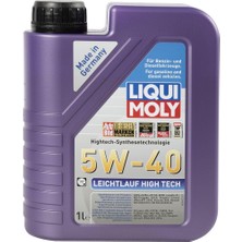 Şanal Liqui Moly Leichtlauf High Tech 5W-40 1 Litre Otomotiv Bakım Ürünü