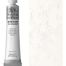 Şanal Windsor & Newton Yağlı Boya, Windsor & Newton Yağlı Boya, Titanyum Beyaz, 644 (8840010), 7 Oz (200 Ml)