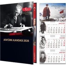 Şanal 2026 Atatürk Ciltli Ajanda ve Atatürk Gemici Takvim - Sakarya