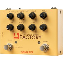 Şanal Sonicake A Factory Dualane Acoustic Preamp Pedal