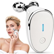 aklow akyoleticaret Mikroakım Yüz ve Boyun Kırışıklık Giderici Masaj Aleti, Yüz Gerginleştirme ve Titreşimli Cilt Sıkılaştırıcı, Akne Karşıtı, Standlı Kablosuz Cilt Güzelleştirme Cihazı