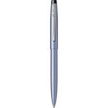 Şanal Scrikss F108 Tükenmez Kalem, Kapaktan Basmalı Mekanizma, Eflatun