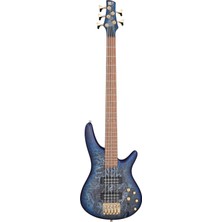 Şanal Ibanez SR305EDX Czm - Cosmic Blue Frozen Matte Sr Serisi 5 Telli Bas Gitar