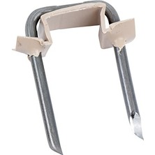 aklow akyoleticaret Metal Mandal, Pe Izolasyon Bantlı, 3 Cond #14,12,10 Nm, Açık Kahverengi, MSI-75BX 9/16 Inç (14 Mm), (100 Adet)