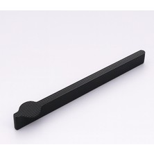 Şanal Efes Siyah Metal Kulp 320 mm 32 cm Modern Mobilya Çekmece Dolap Kapak Kulpları Mutfak Dolabı Kulp
