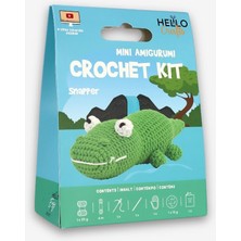 Şanal Hello Easy Mini Amigurumi Crochet Kit Snapper