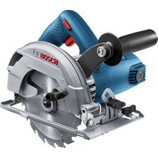 Şanal Bosch Professional Gks 600 Daire Testere (1.200 W, Testere Çapı: 165 Mm, Göbek Çapı: 20 Mm, Ahşapta Kesme Kapasitesi: 55 Mm)