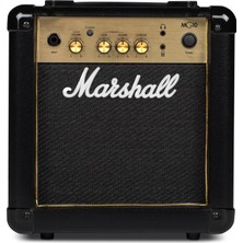 Şanal Marshall MG10G Gitar Kombo Amplifikatörü, Egzersiz Amplifikatörü, Elektro Gitar Için Uygun, Siyah ve Altın