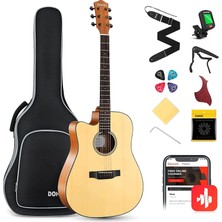 Şanal Donner Dag-1cl Solak Akustik Gitar Paketi (Natural)
