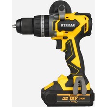 Şanal Rtrmax RTX3010 Akülü Darbeli Matkap Kömürsüz 18W