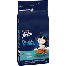 aklow akyoleticaret Doubly Delicious Yetişkin Kedi Maması Balıklı 2 kg