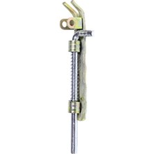 aklow akyoleticaret Yaylı Ferforje Sürgü Demir Kapı Kilidi Stoper, 200 mm