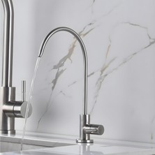 Şanal Paslanmaz Çelik Su Arıtma Cihazı Musluğu - Inox Su Arıtma Cihazı Musluğu