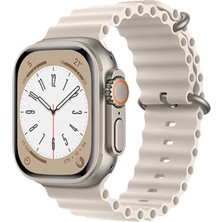 Techora Sale Apple Watch 38MM Ocean Kordon - Krem