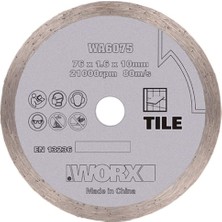 Şanal Worx WA6075 WX801 Için 76X10MM Fayans, Seramik, Mermer Elmas Kesme Diski