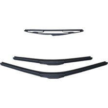 aklow akyoleticaret Ön ve Arka Cam Silecekleri Nissan Almera Hb Hatchback ile Uyumlu 2003-2007