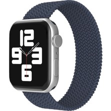 Techora Sale Apple Watch 38MM Ayarlı Solo Silikon Kordon - Lacivert