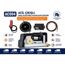 ENG Elektrikli Acil Çıkışlı Otomatik Kayar Kapı Sistemi (AC004)