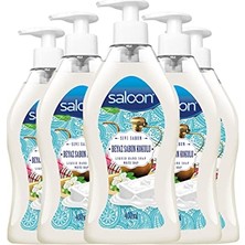 aklow akyoleticaret Sıvı Sabun 400 ml Beyaz Sabun Kokulu x 6'lı Paket