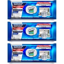 aklow akyoleticaret Aquablock Cam Yüzeyler Için Temizlik Havlusu, 30'lu x 3 Adet