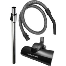 Şanal Marketto Samsung Sc 8830 Uyumlu Çelik Telli Süpürge Hortum Boru Turbo Başlık Seti