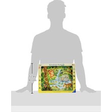 Şanal Ravensburger 24 Parça Çerçeveli Puzzle Jungle