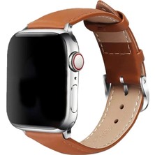 Techora Sale Apple Watch 42MM NL26 Deri Kordon - Taba
